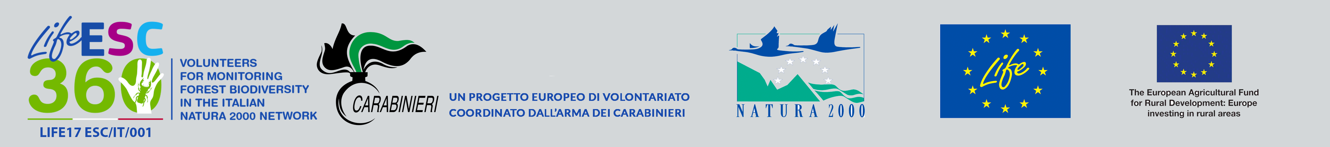 LIFE ESC360, Arma dei Carabinieri, Natura 2000, LIFE e Unione europea